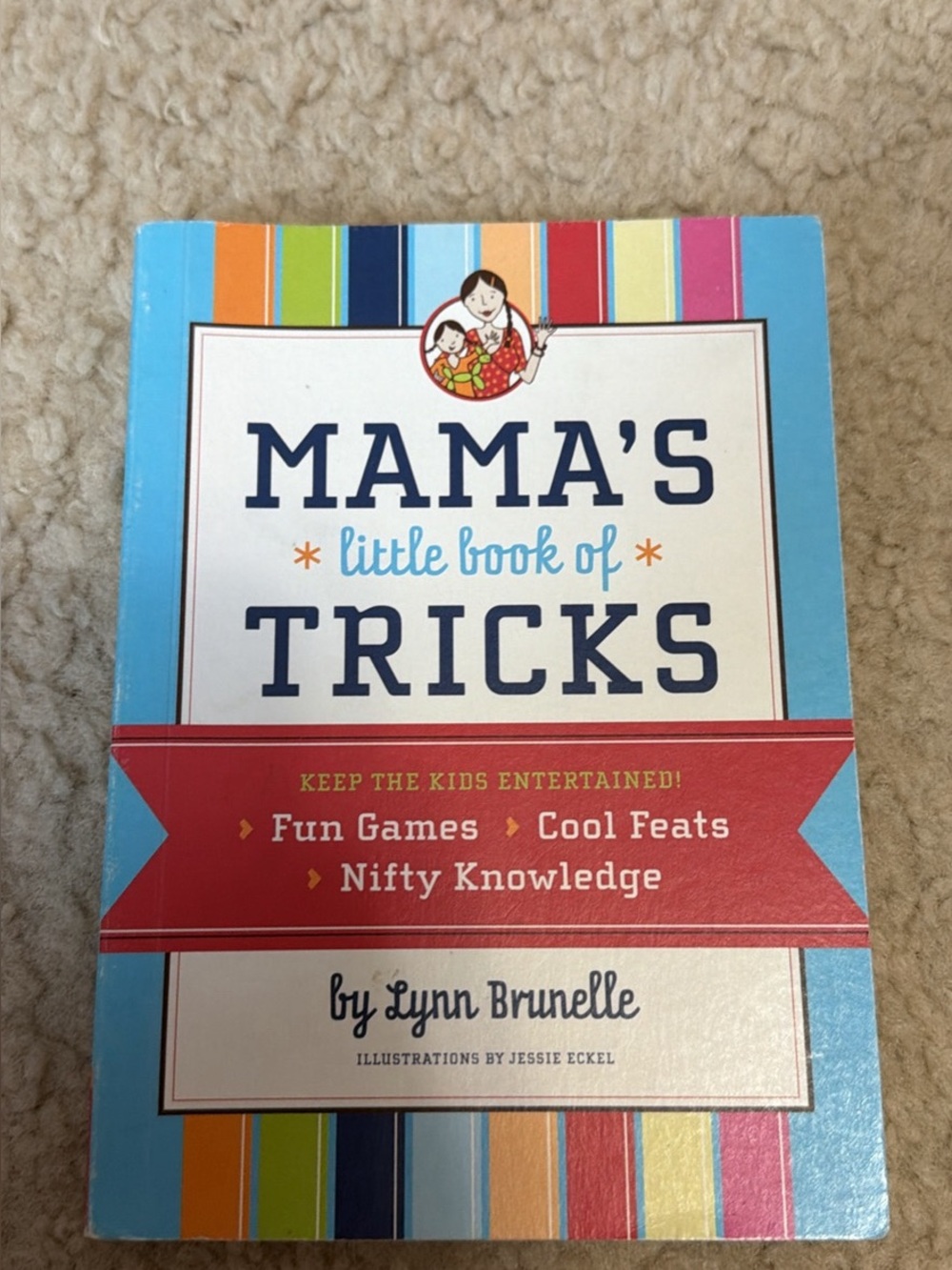 Mama's Little Book of Tricks by Lynn Brunelle - Blue
